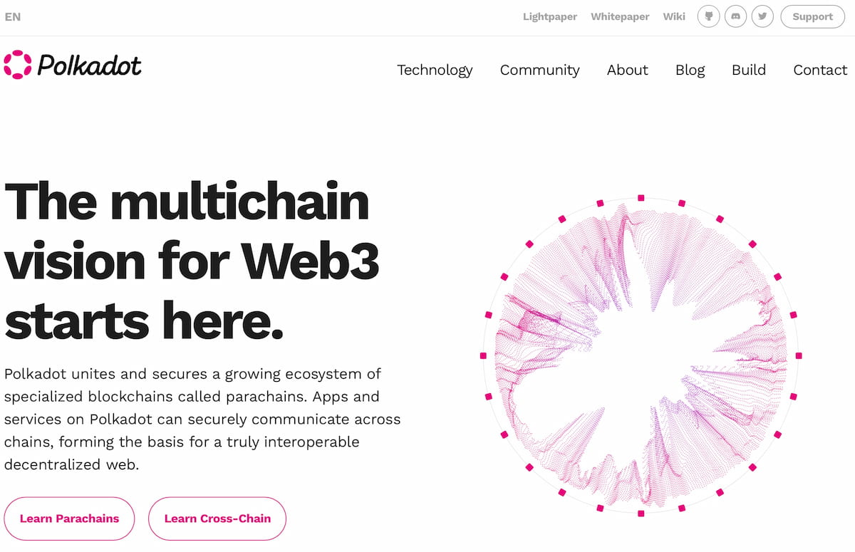 Polkadot Homepage