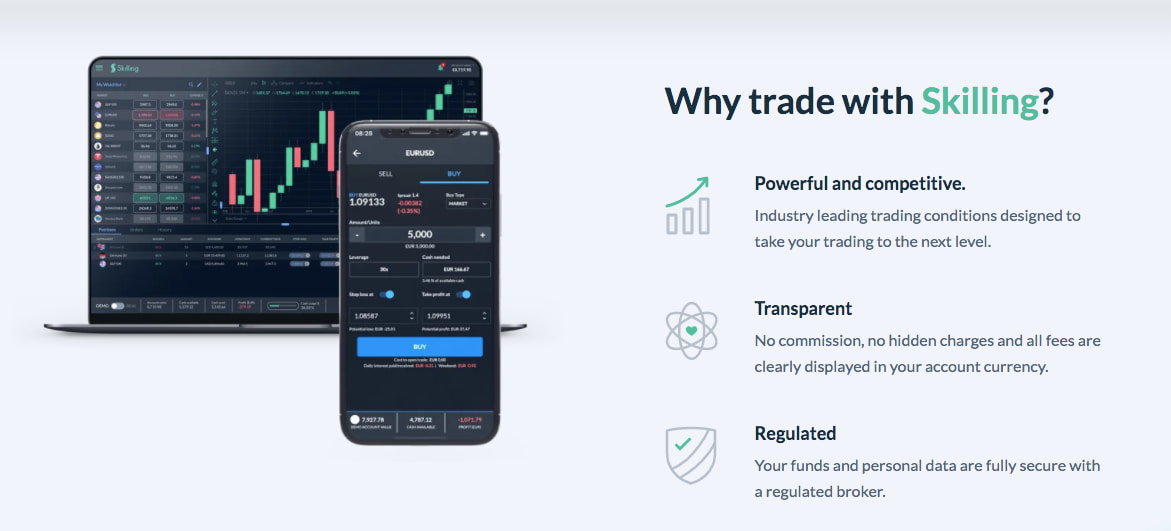 Skilling Forex trading