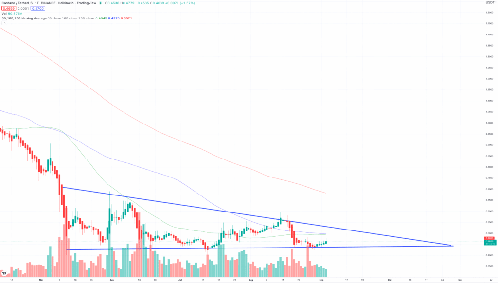 Cardano ADA Tageschart