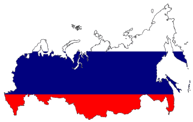 Russland Flagge