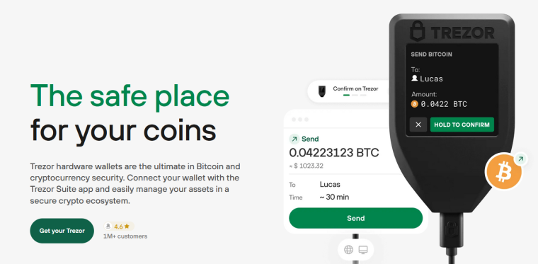 Cold Wallet Trezor