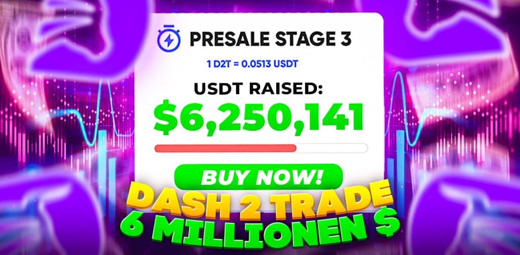 Dash 2 Trade - 6 Millionen $