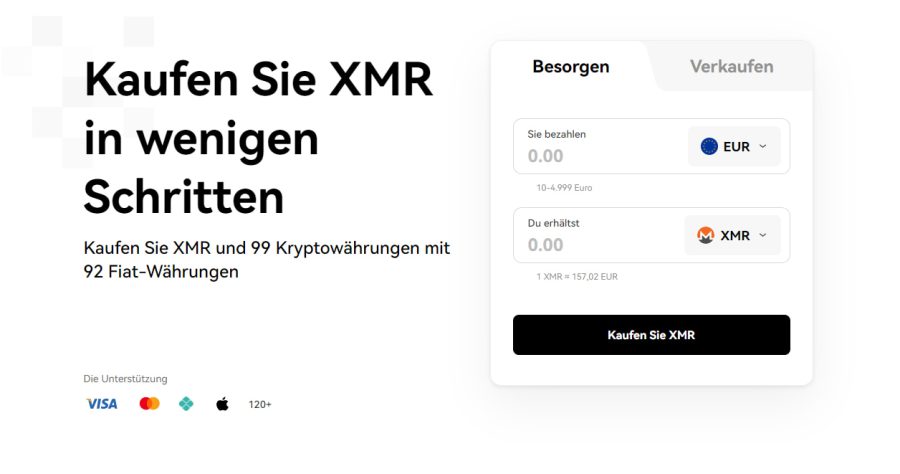 OKX Monero aufbewahren oder versenden