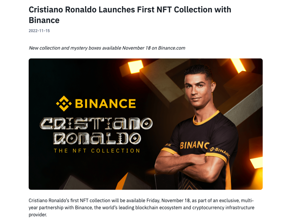 Ronaldo NFTs