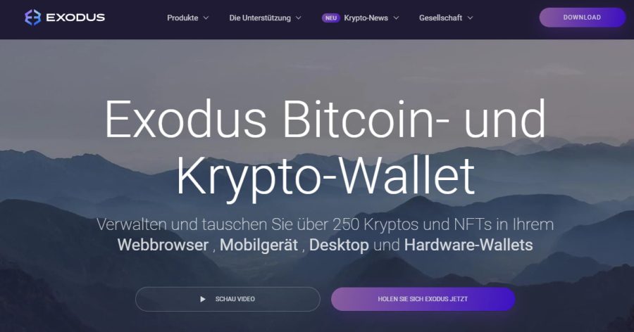 Was ist Exodus Wallet