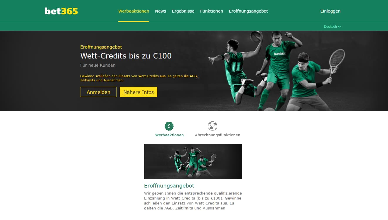 Bet365 Bonusangebote