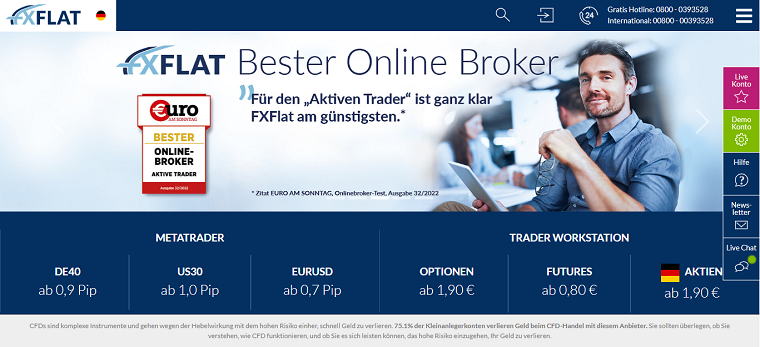 FXFlat Online Broker _ FXFlat Bank AG