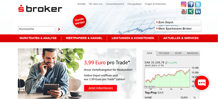 Online Broker - Aktien günstig online handeln _ S Broker