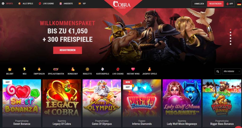 Cobrabet Casino ohne Verifizierung