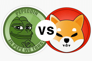 Pepe Coin und Shiba Inu