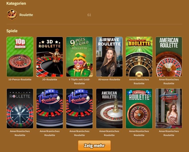 MyEmpire Casino Roulette