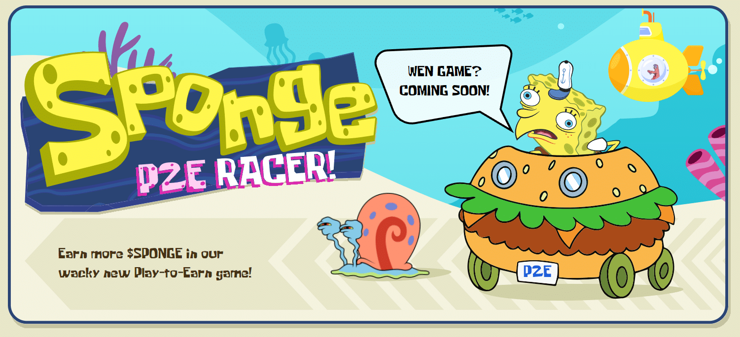 Sponge P2E Racer