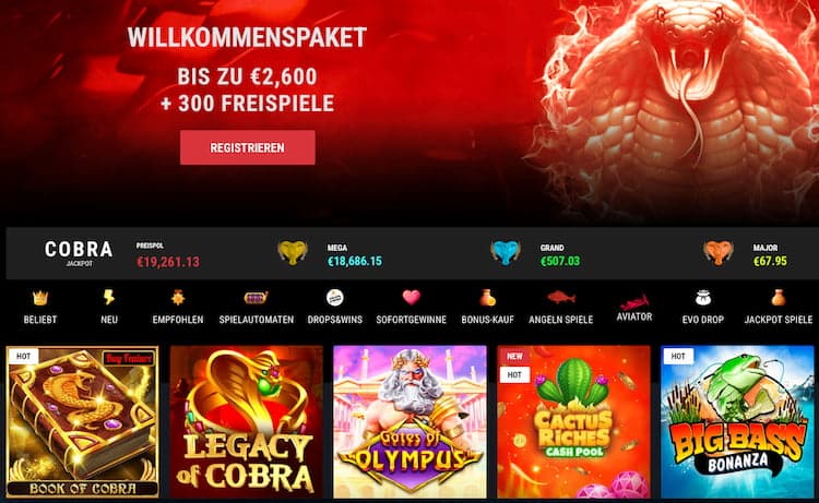 Cobra Casino Erfahrungen