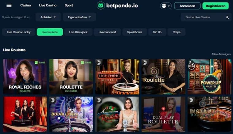 Betpanda Casino Bitcoin Roulette