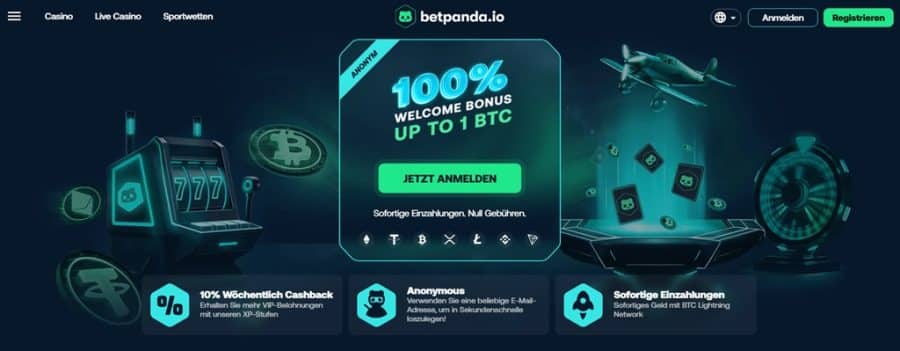 Betpanda - Bitcoin Sportwetten