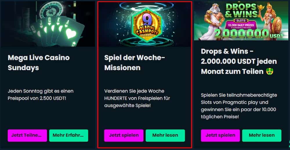 Krypto Casino - Freispiele