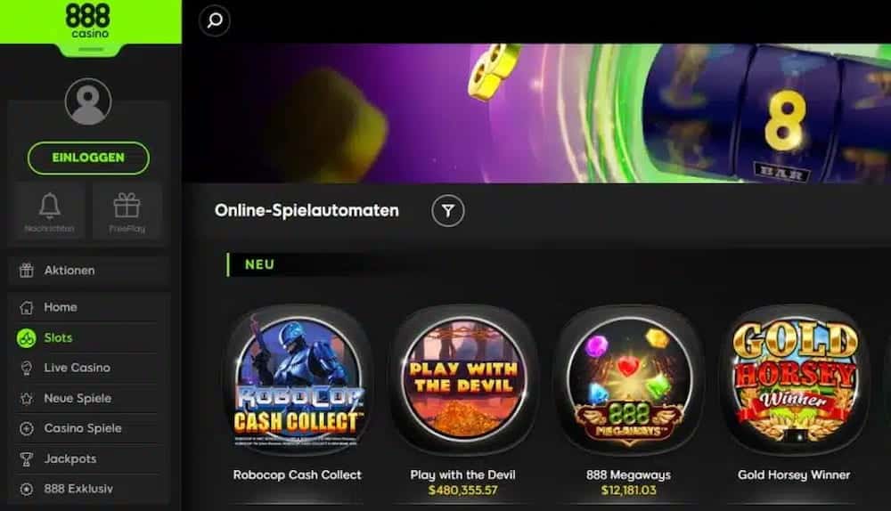 888Slots - Online Casino