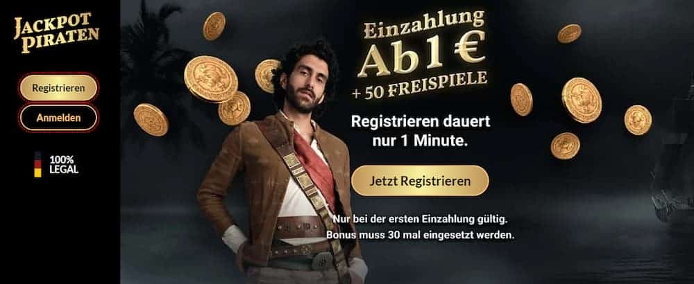 JackpotPiraten - Online Casino