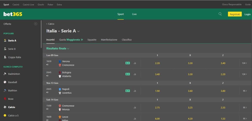 Tee oma esimene sissemakse bet365 kasiinos või spordiennustuses