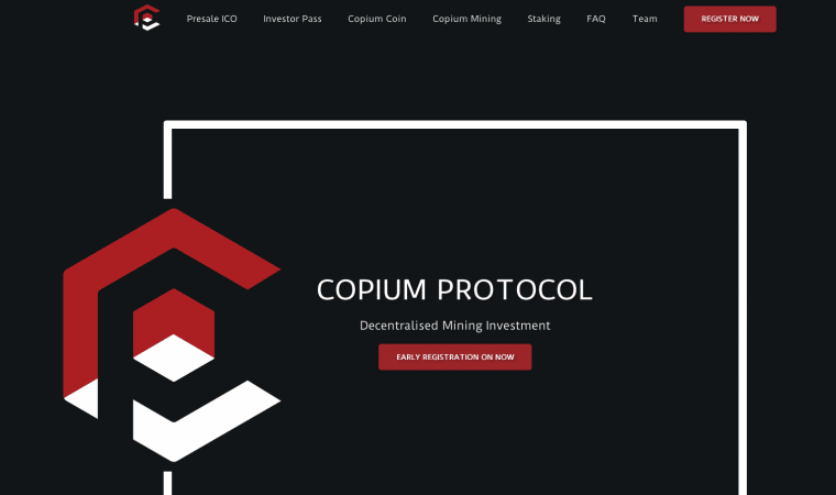 Copium Protocol – krüptoraha kaevandamine parimal passiivse tulu platvormil