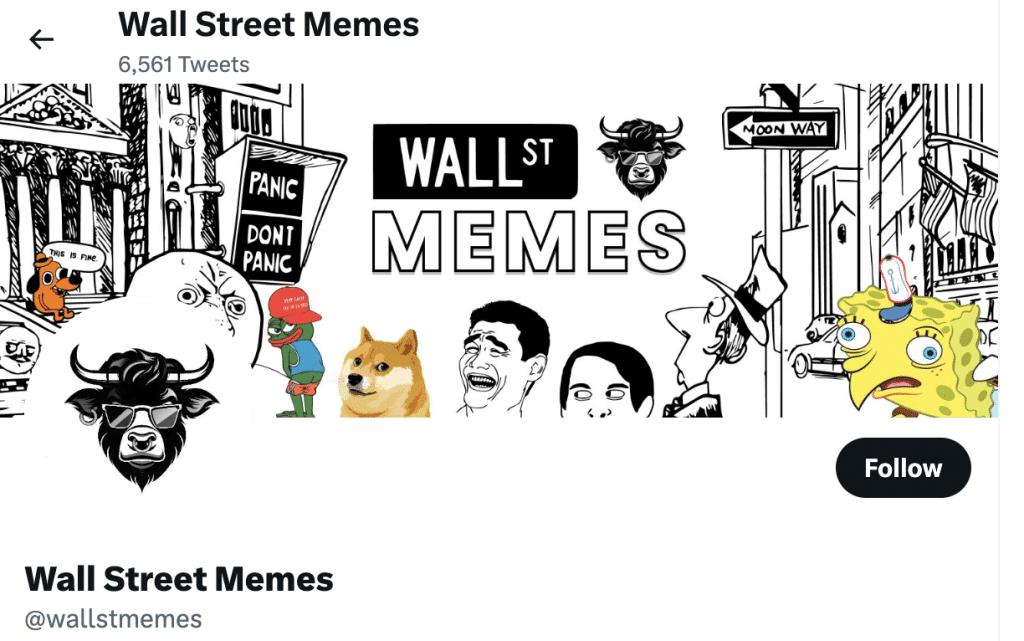 wall street memes token