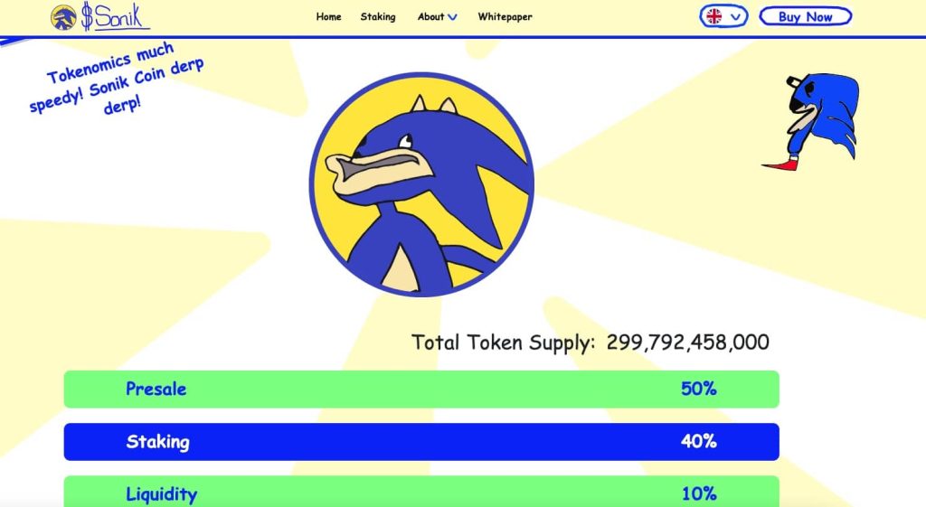 Kuidas osta Sonik Coin - tokenoomika