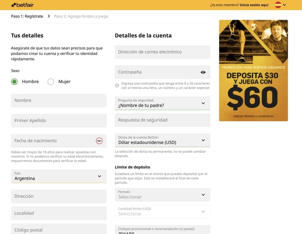 Código-promocional-Betfair-registro