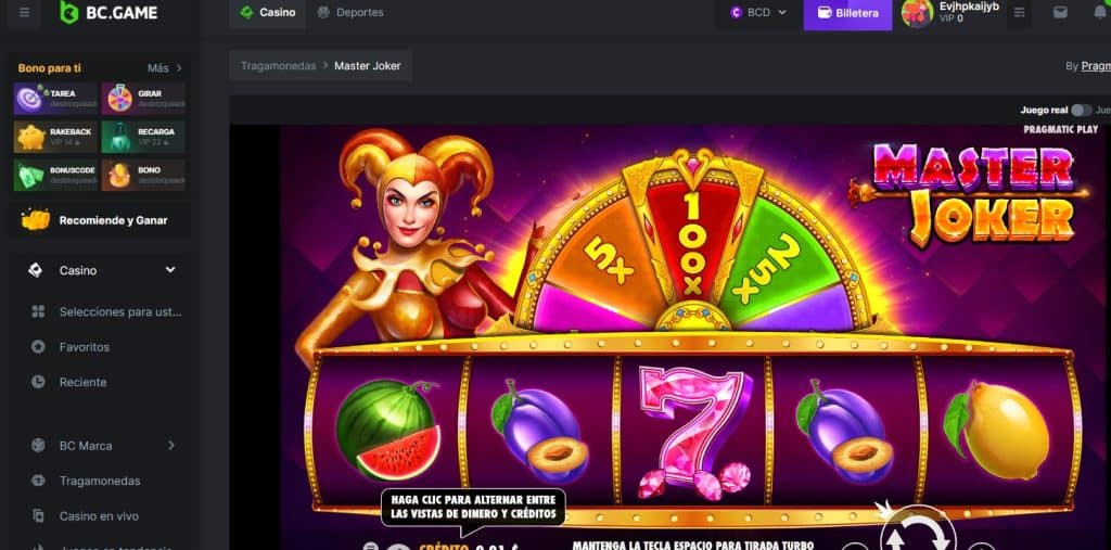 juegos de casino game