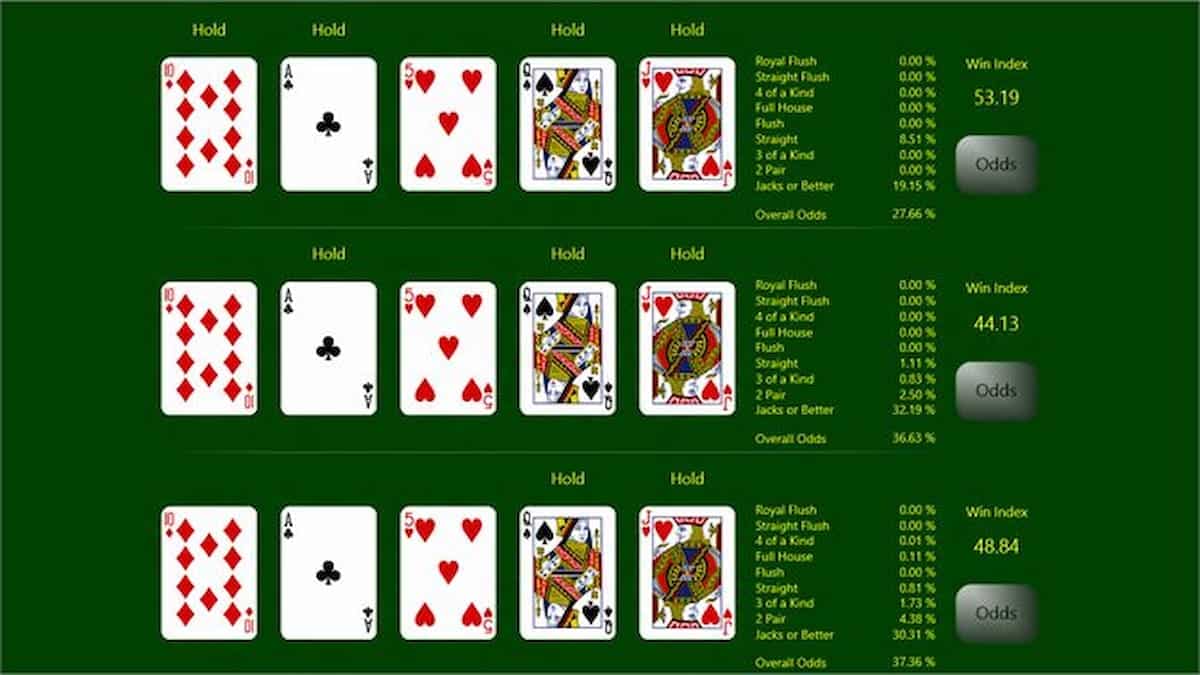 video poker pc