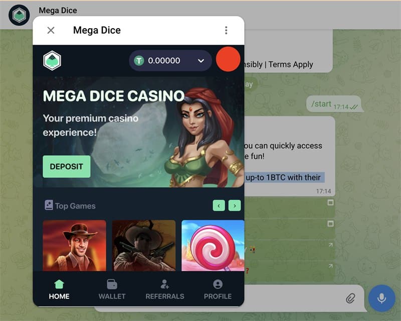 Casino telegram