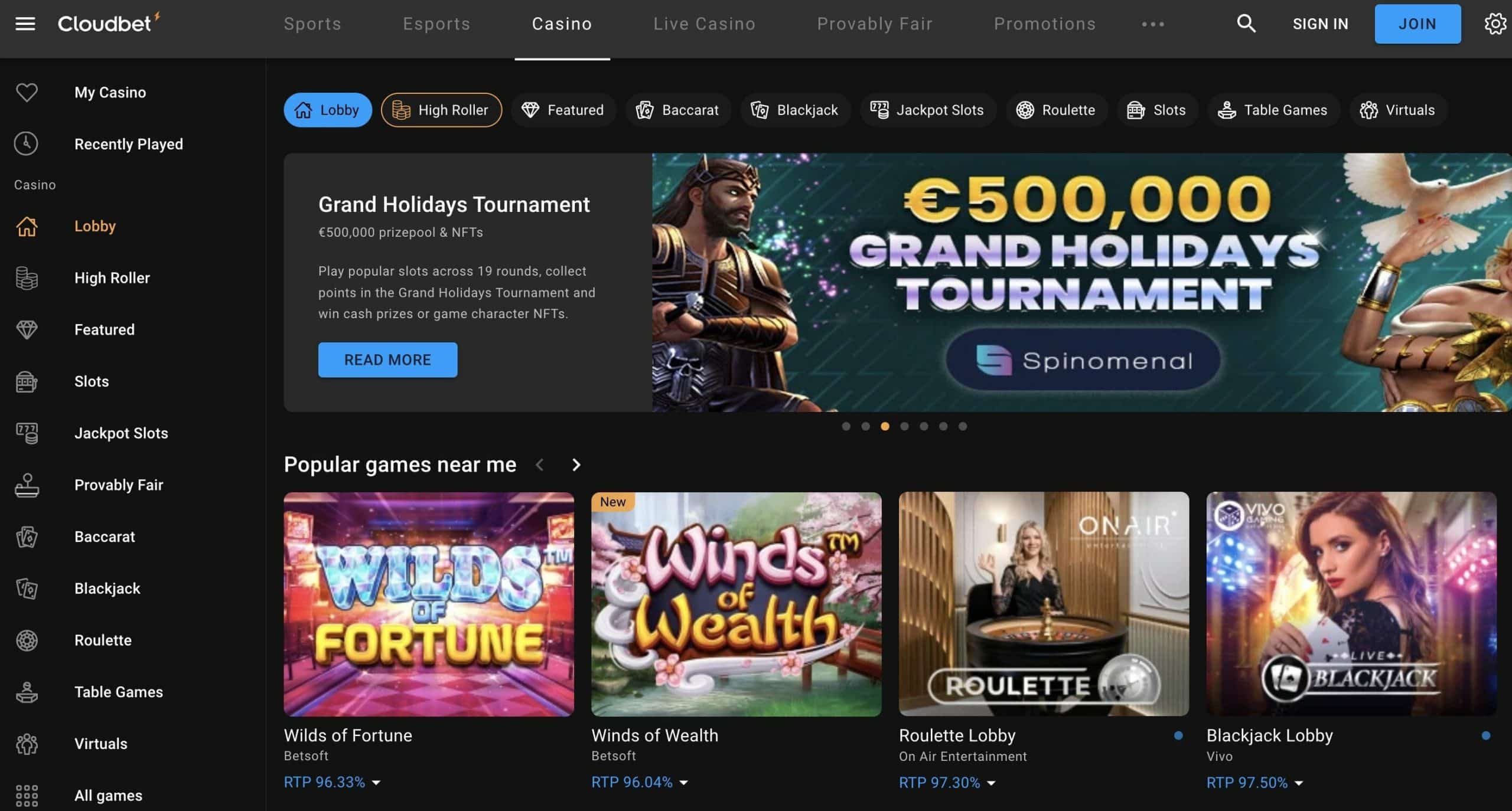 casino metaverso Cloudbet