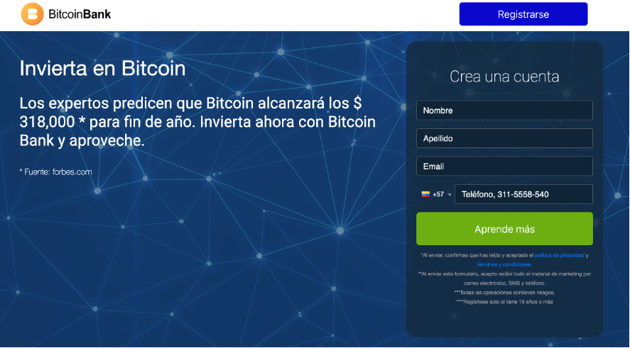 Bitcoin Bank