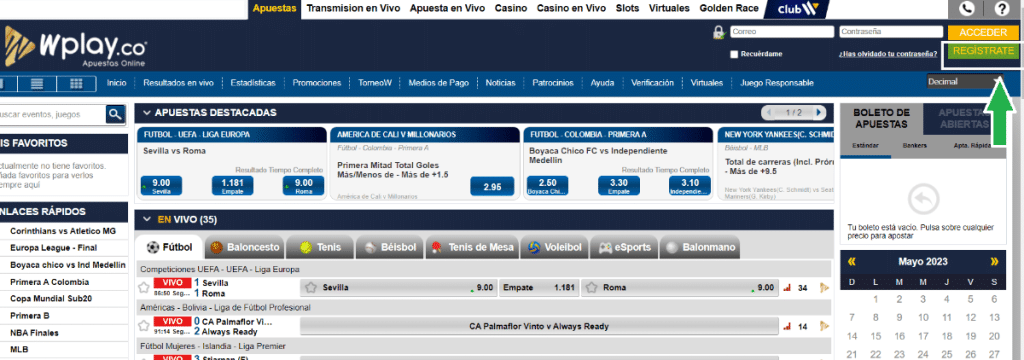 Wplay apuestas