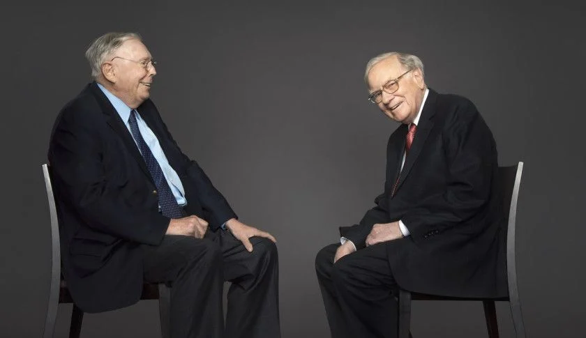 Charlie Munger y Warren Buffett