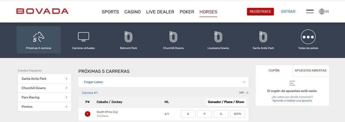 bovada apuestas caballos1