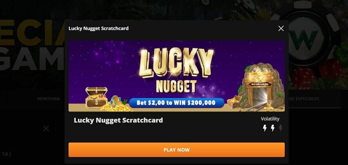 luccky nugget wild casino