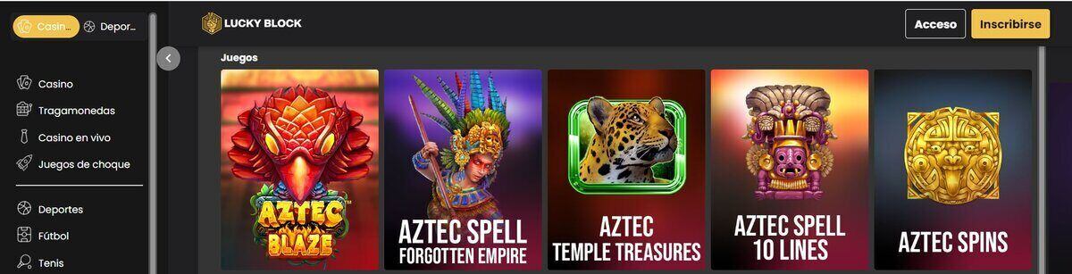 aztec slot machine paso 3