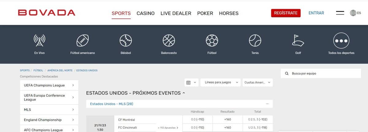 nuevas casas de apuestas bovada