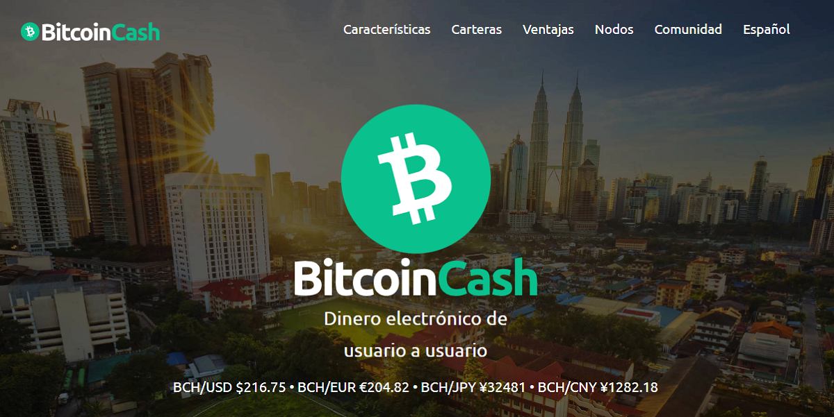 Retirada instantánea Bitcoin Cash