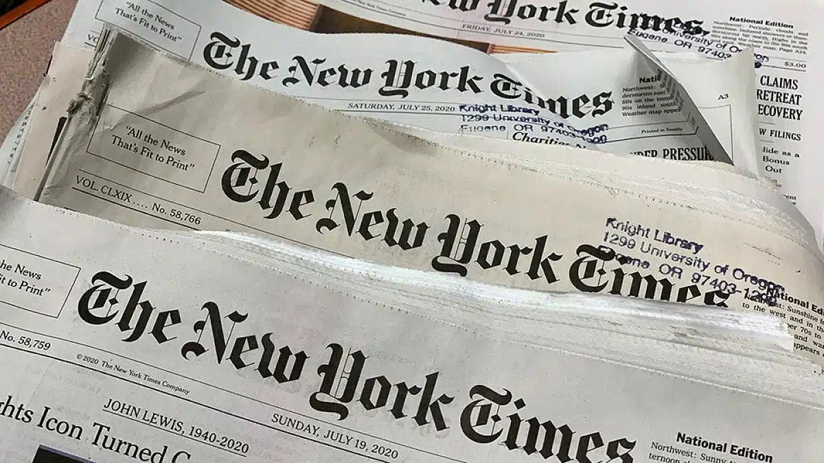 NYT derechos de autor