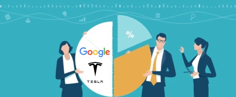 split google y tesla