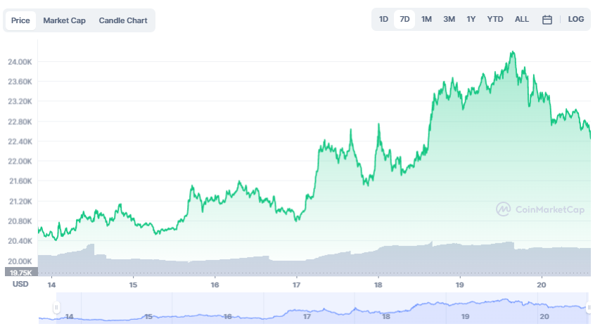 Bitcoin cae nuevamente