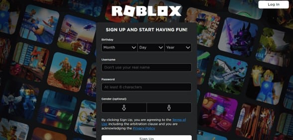 Juego Roblox