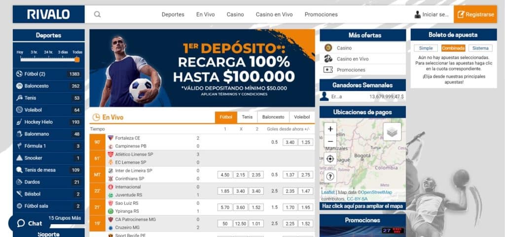 Apuestas deportivas fútbol Rivalo