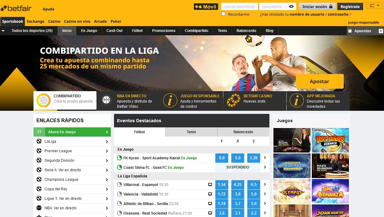 Código promocional Betfair paso 4