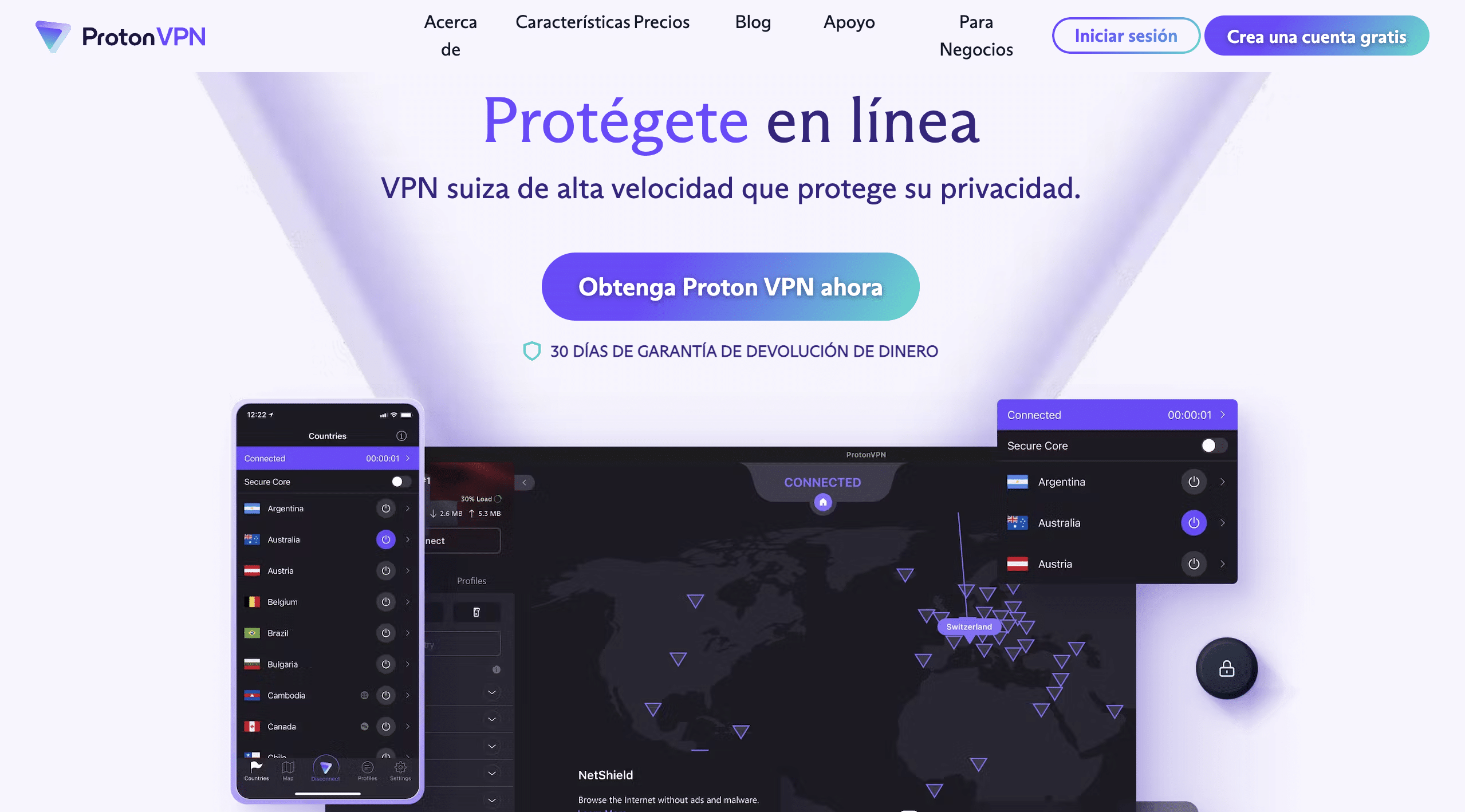 Proton VPN registro