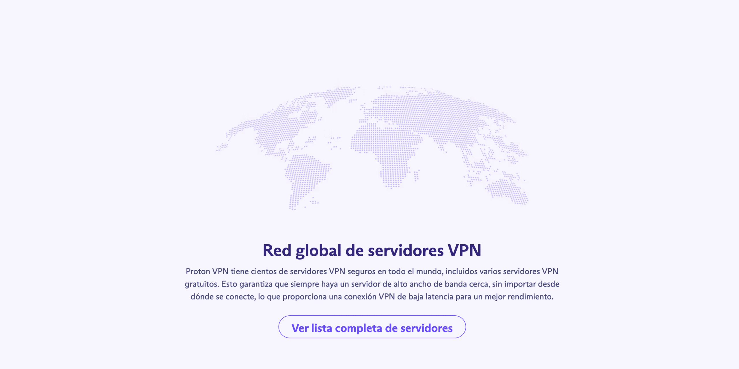 Proton VPN servidores