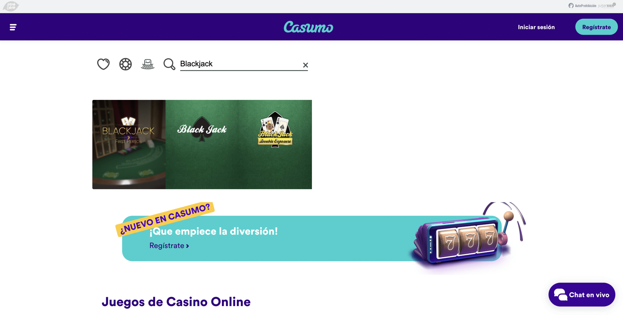 Casino Blackjack Casumo