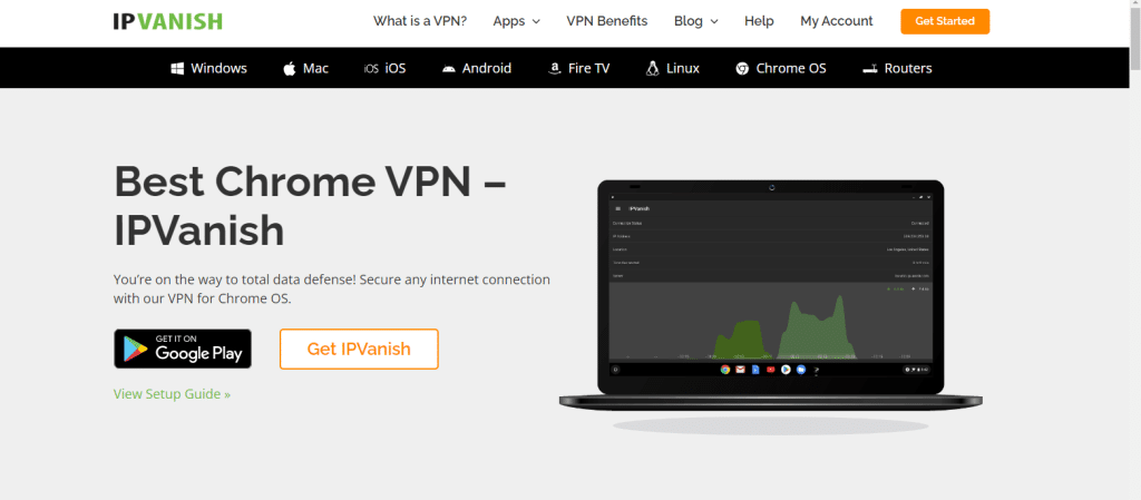 VPN Chrome IPVanish