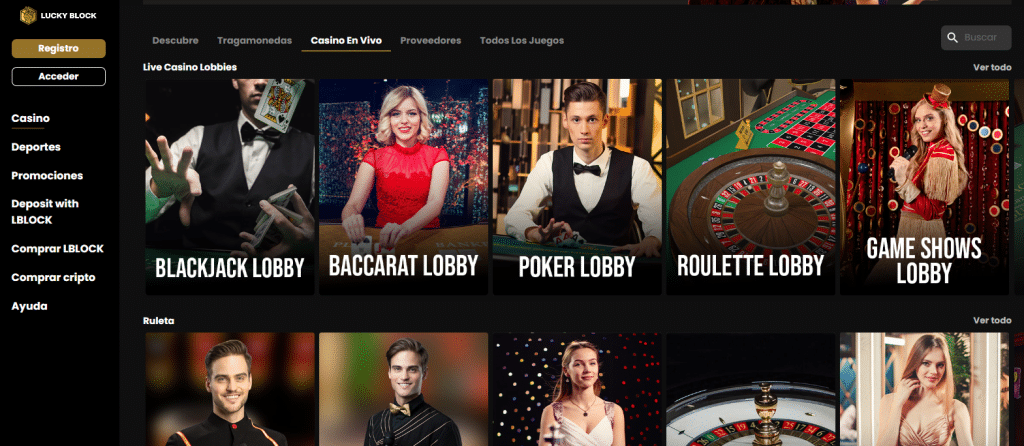 casino Bilbao Lucky Block Casino